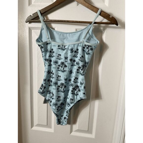 Disney Parks Stitch Womens Bathing Suit One Piece Size XS UPF 50+ PREOWNED - Picture 2 of 3